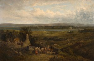 メンロウ城、ゴールウェイ、アイルランド 作： David Cox
